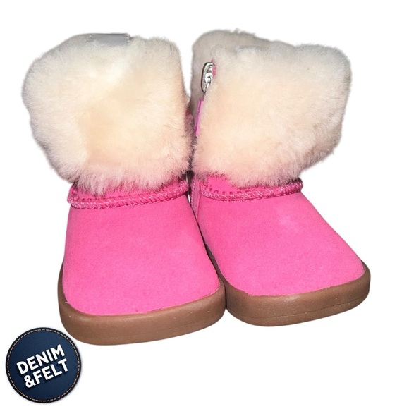 Ugg Baby/Toddler/Children’s Pink Ramona Snow Boots/Booties | NEW!!🩷🩷 - Picture 7 of 16